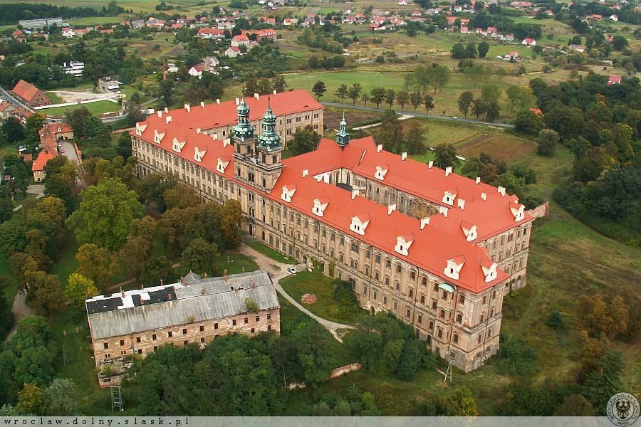 Fotografie lotnicze-Opactwo Lubiąż, Lubiąż